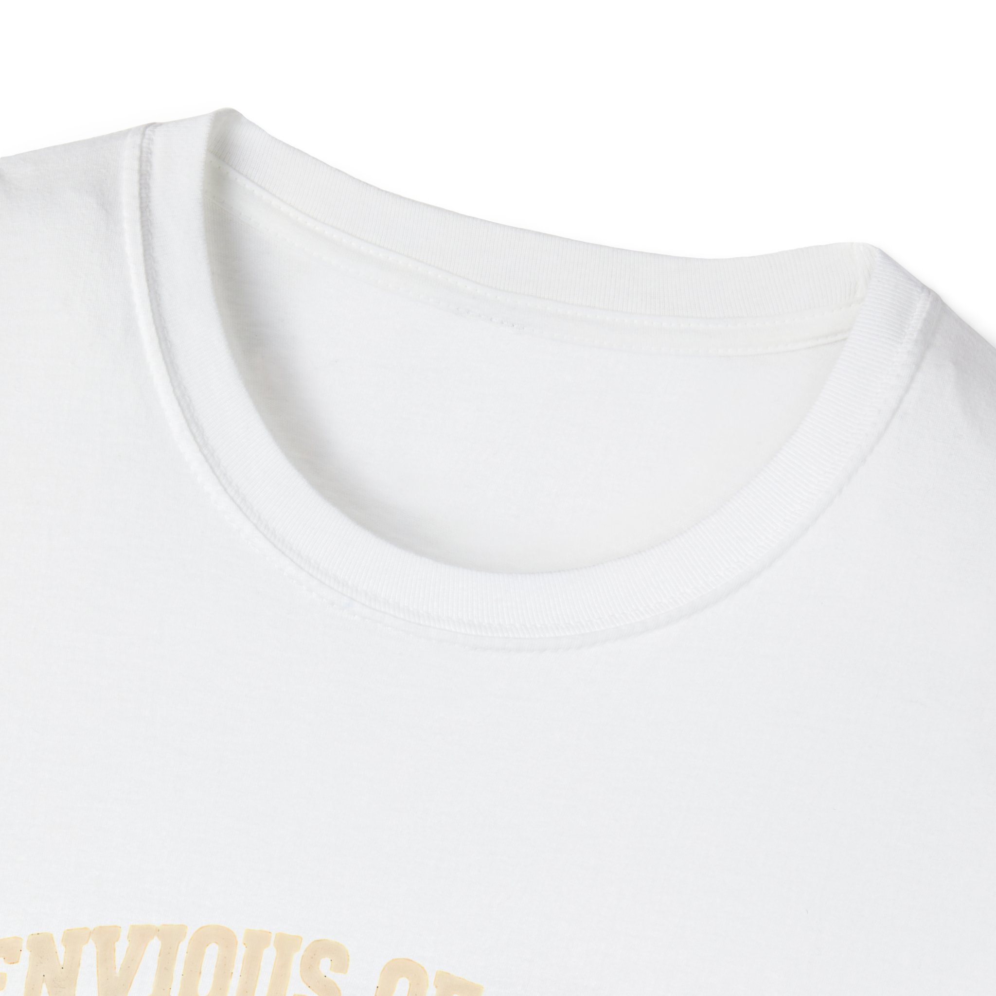 Leopard Recliner Tee — “Envious of Your Lack of Doubt” Vintage Cat Graphic T-Shirt - Image 7