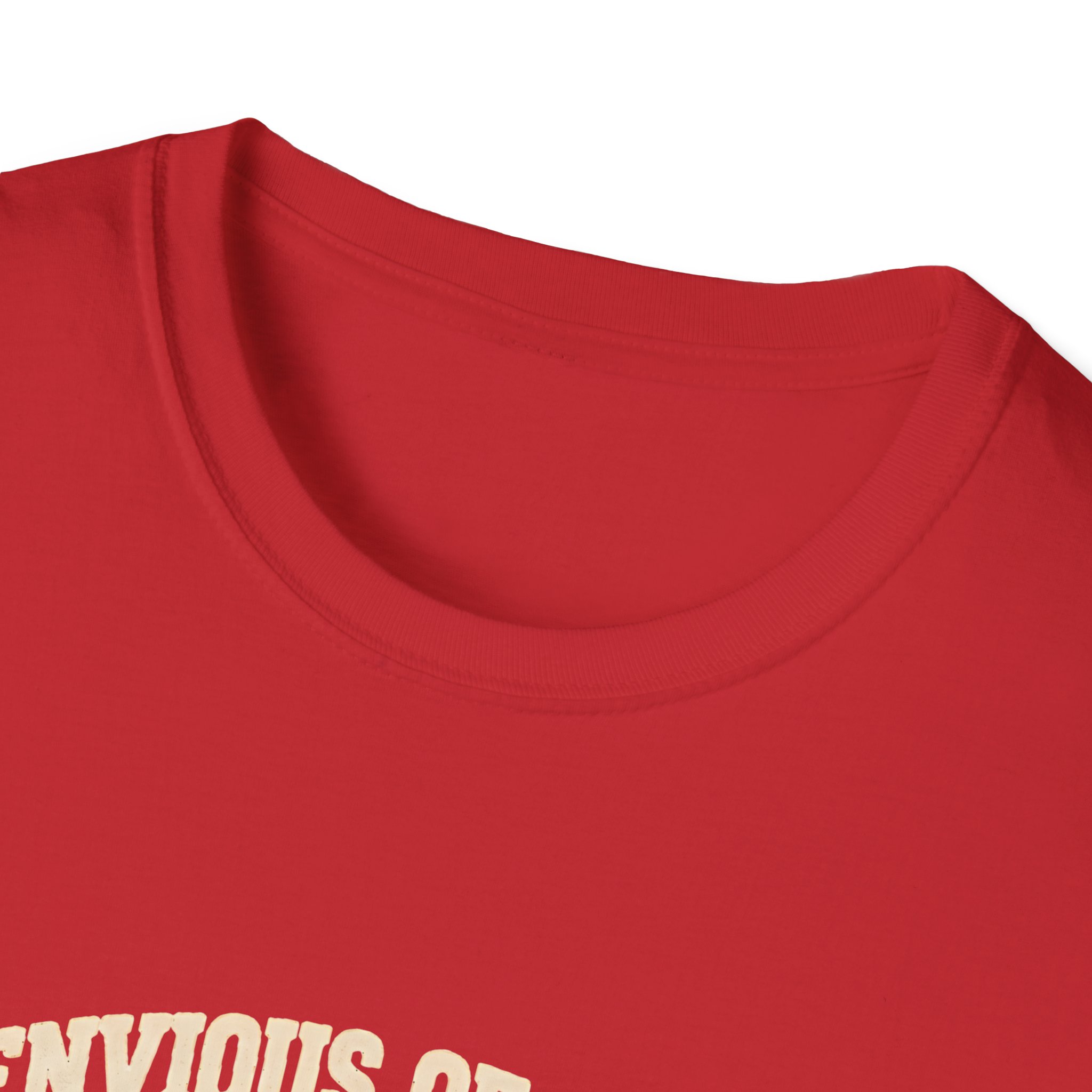 Leopard Recliner Tee — “Envious of Your Lack of Doubt” Vintage Cat Graphic T-Shirt - Image 23